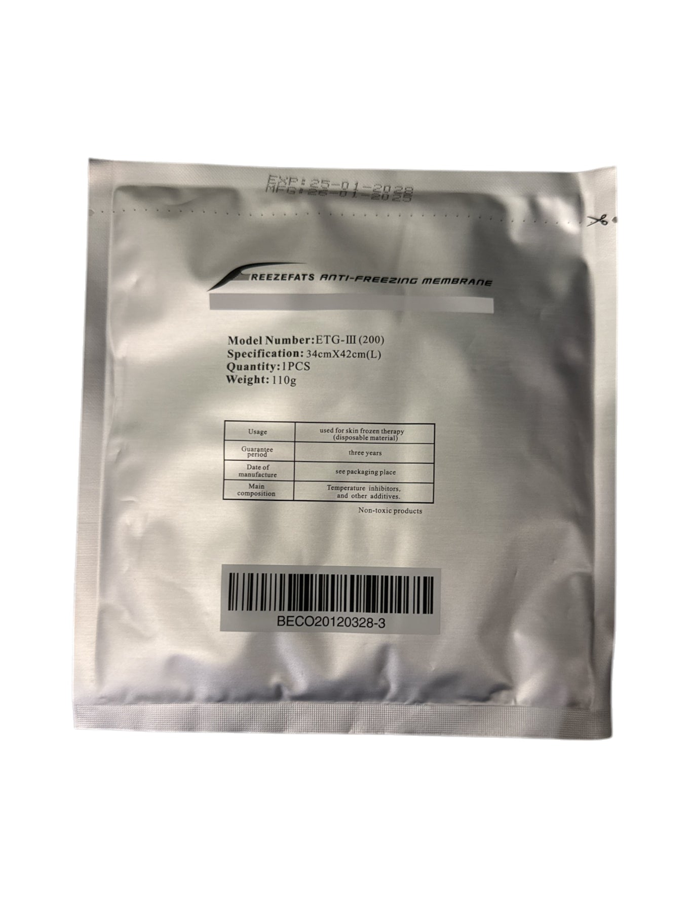 Cryolipolyse Anti-vries beschermingdoekjes | 20 stuks - BeautyPlein